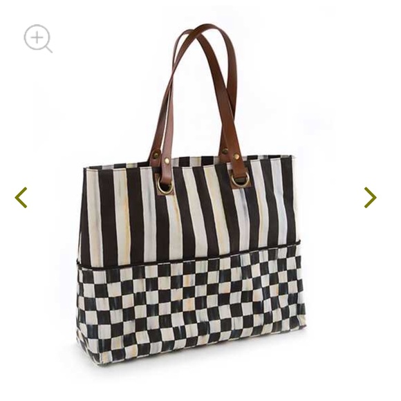 MacKenzie-Childs Handbags - MacKenzie-Childs Courtly Check Bistro Tote